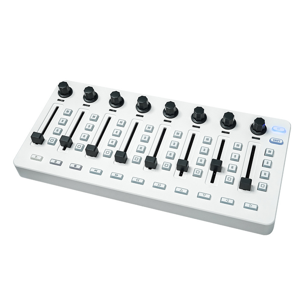 Audio Music Mixer - جهاز تحكم MIDI، 8 أجهزة ترميز،