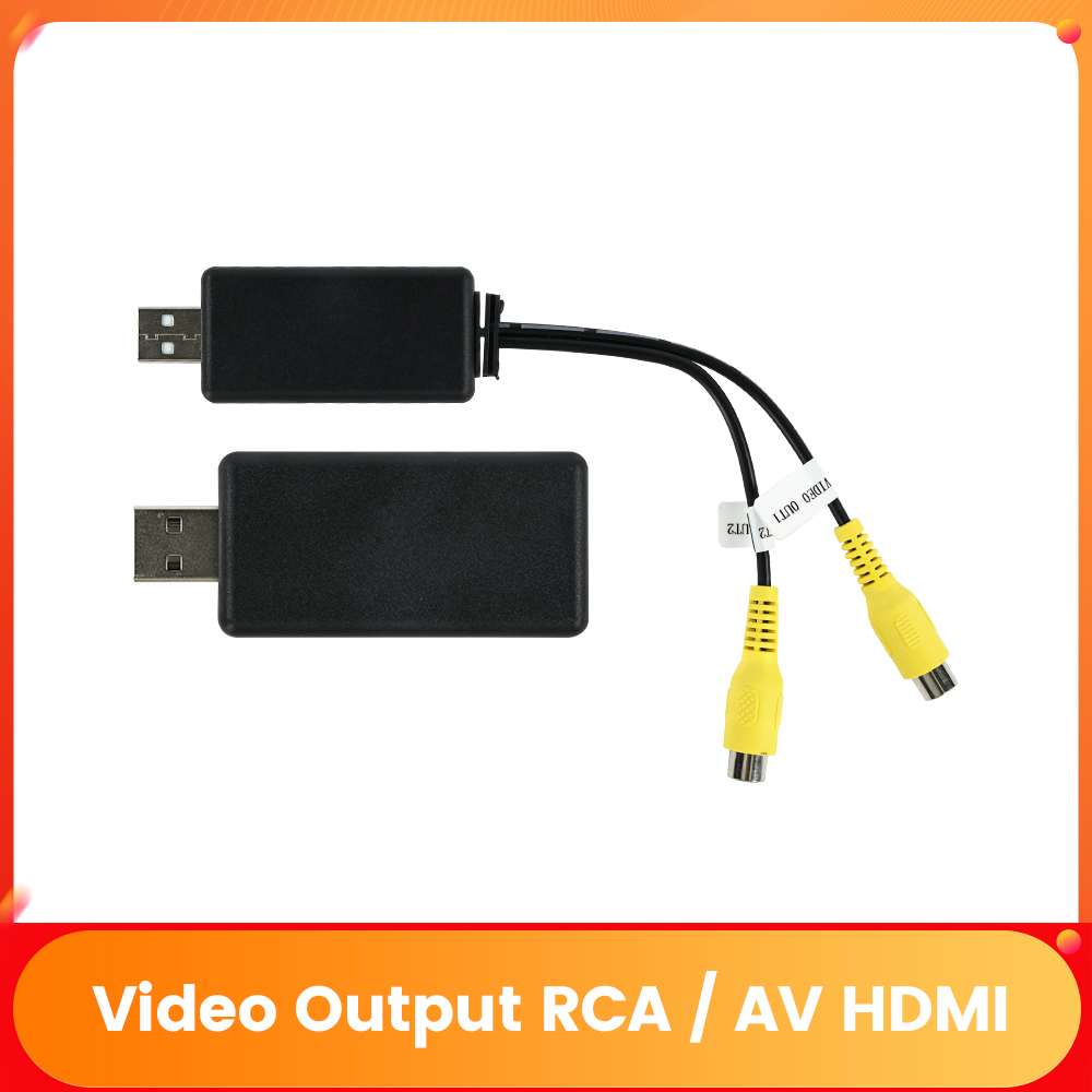 Audio Music Converter - USB إلى CVBS RCA صندوق محول