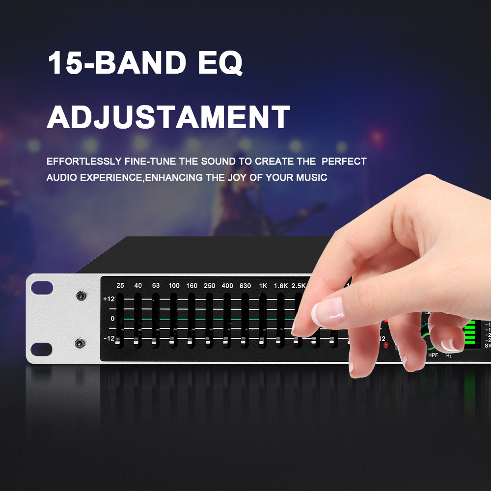 معادل صوت رقمي احترافي Eq215 ث - مراجعة Audio Music Mixer وسعره
