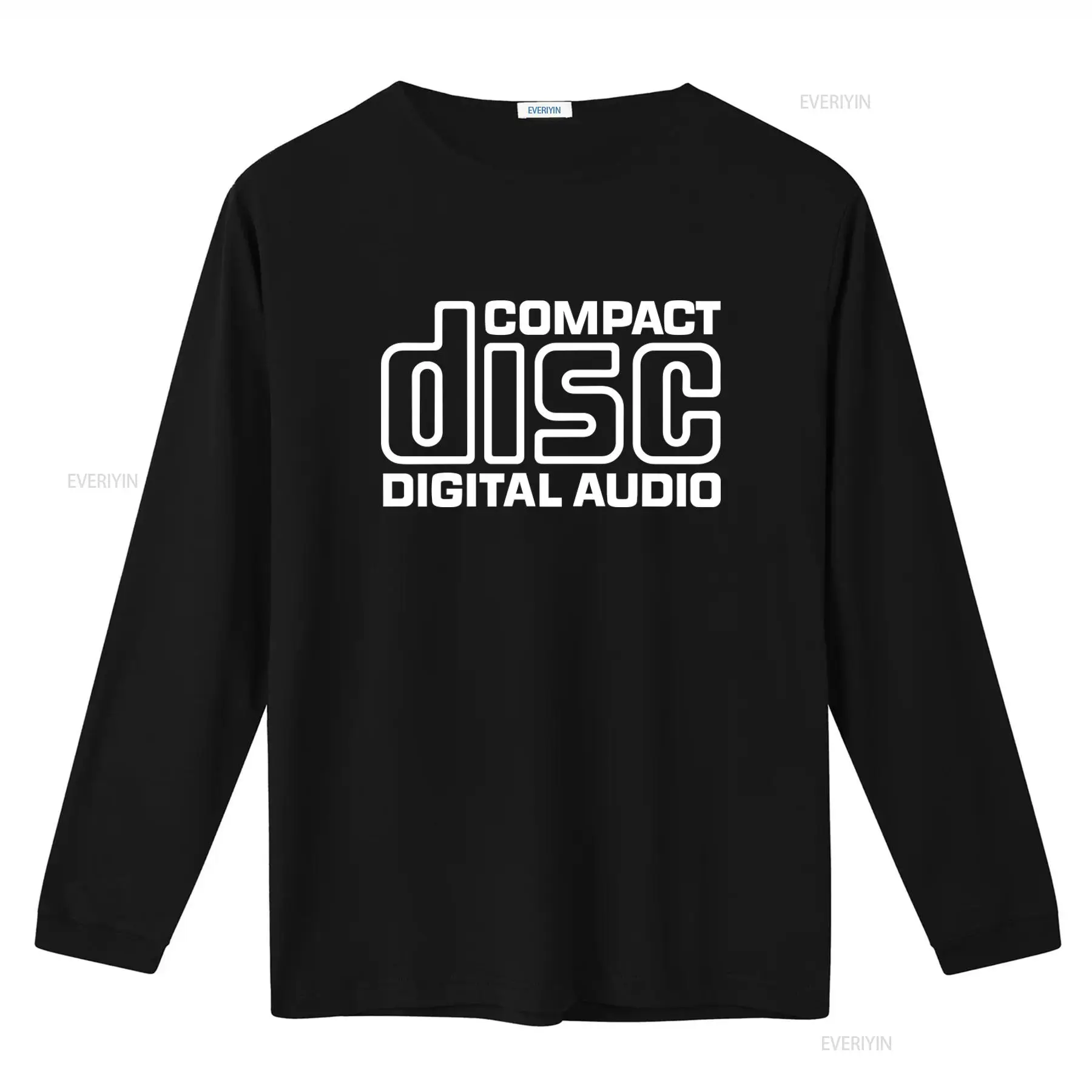 تي شيرت بشعار Compact Disc Dig - مراجعة Audio Music Logo وسعره