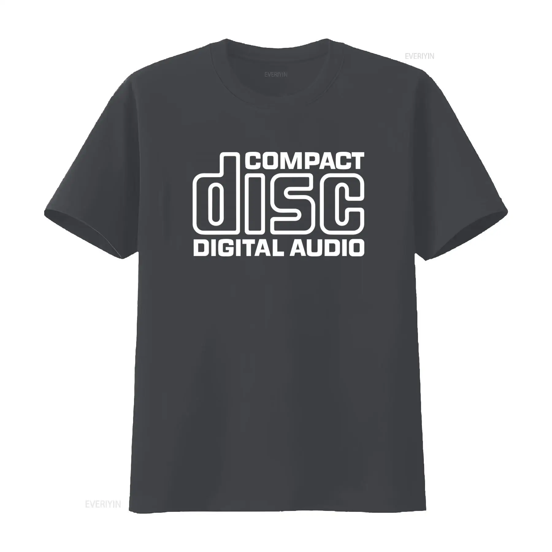 تي شيرت بشعار Compact Disc Dig - مراجعة Audio Music Logo وسعره