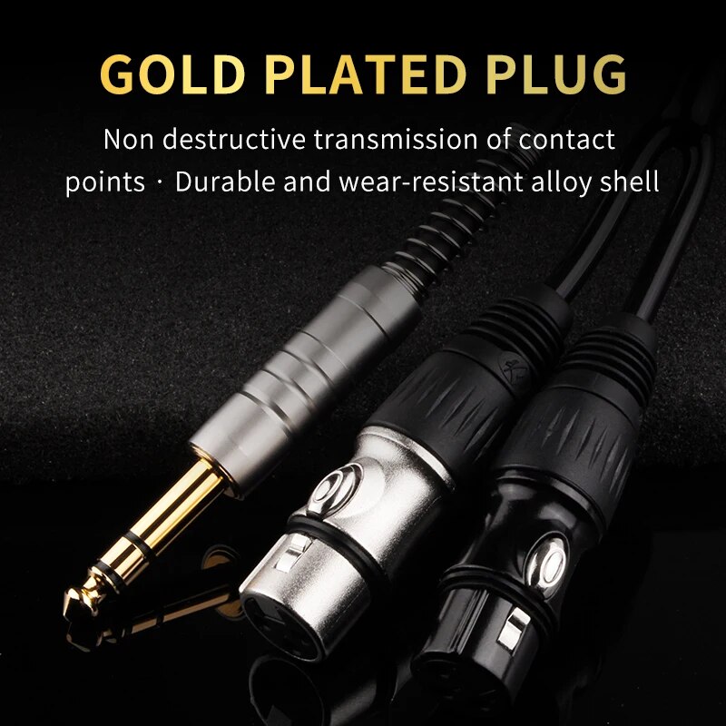 كابل YYTCG-HiFi لمكبر الصوت ال - مراجعة Audio Music Mixer وسعره