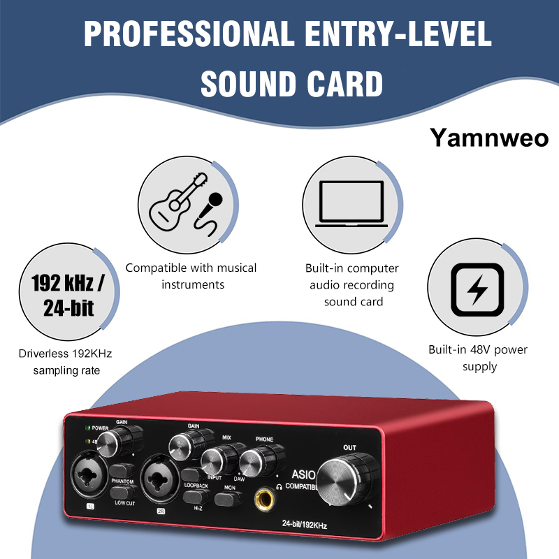 واجهة صوتية محمولة YAMNWEO MD2 - مراجعة Audio Music Cut وسعره