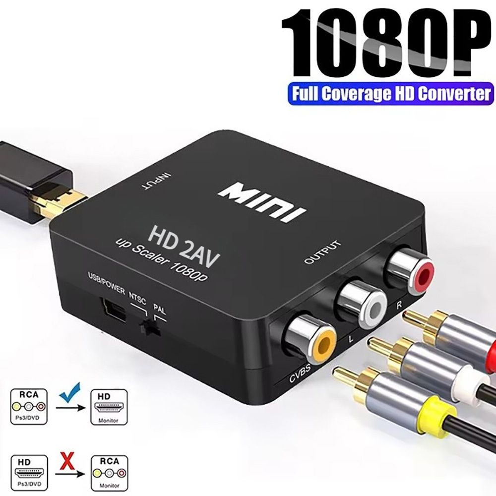 محول HDMI متوافق مع AV RCA، مح - مراجعة Audio Music Converter وسعره