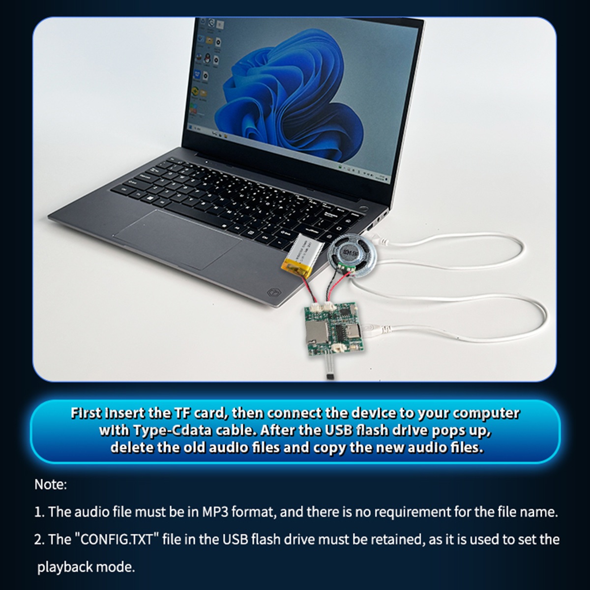 وحدة تسجيل صوت قابلة للبرمجة،  - مراجعة Mp3 Audio Music Download وسعره