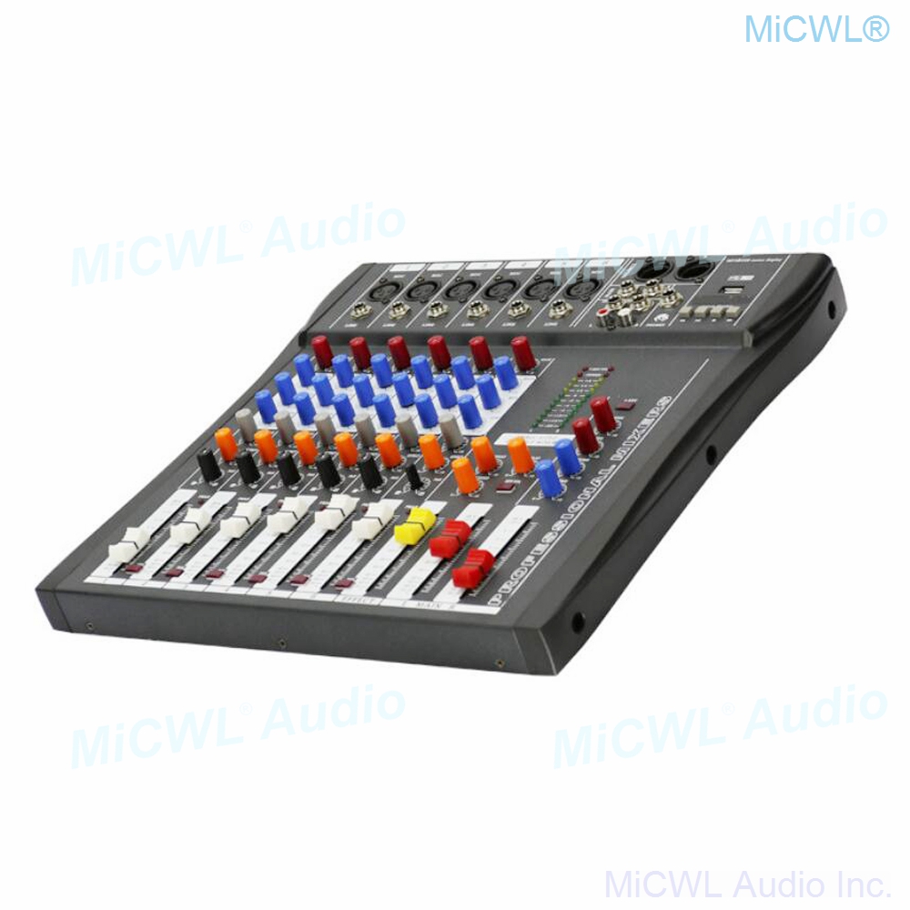 خلاط الصوت MiCWL 6 قناة بلوتوث - مراجعة Mix Audio Music وسعره