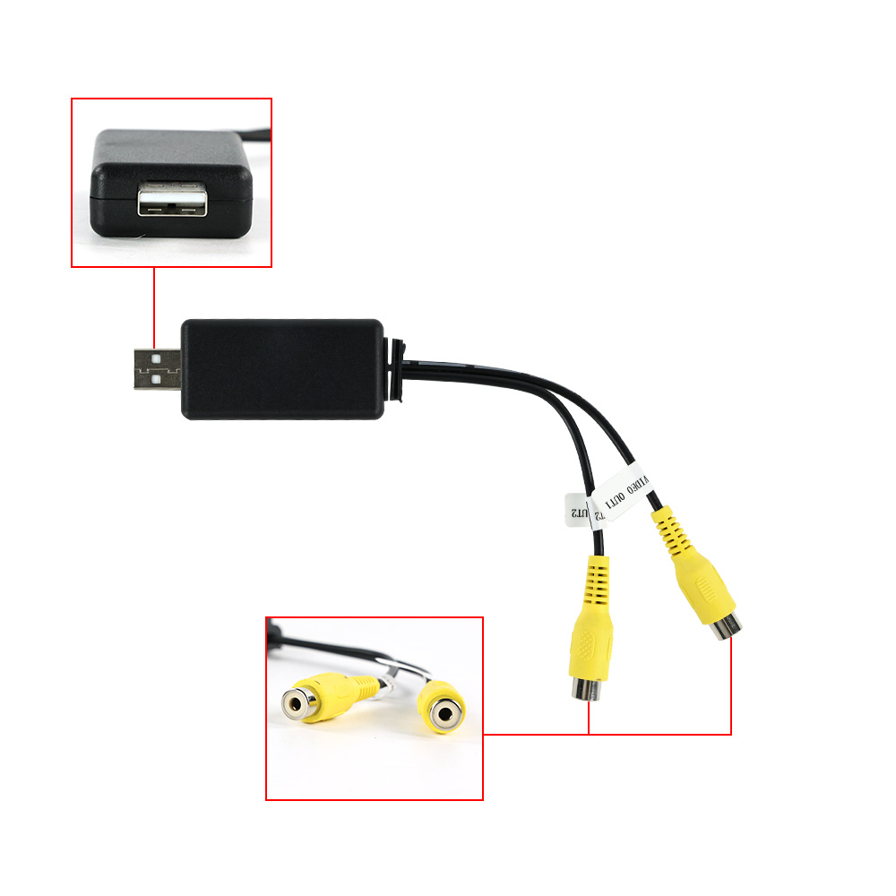 USB إلى CVBS RCA صندوق محول إخ - مراجعة Audio Music Converter وسعره
