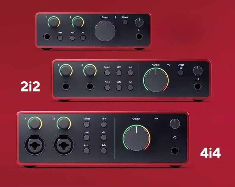 بطاقة صوت فورستر سكارليت 2i2 ك - مراجعة Audio Music Sound وسعره